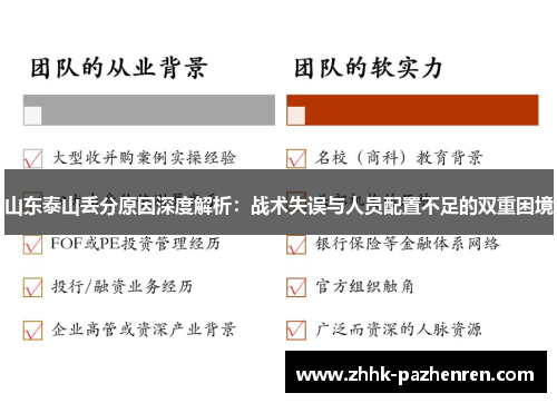 山东泰山丢分原因深度解析：战术失误与人员配置不足的双重困境