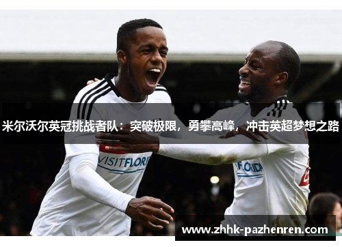 米尔沃尔英冠挑战者队：突破极限，勇攀高峰，冲击英超梦想之路